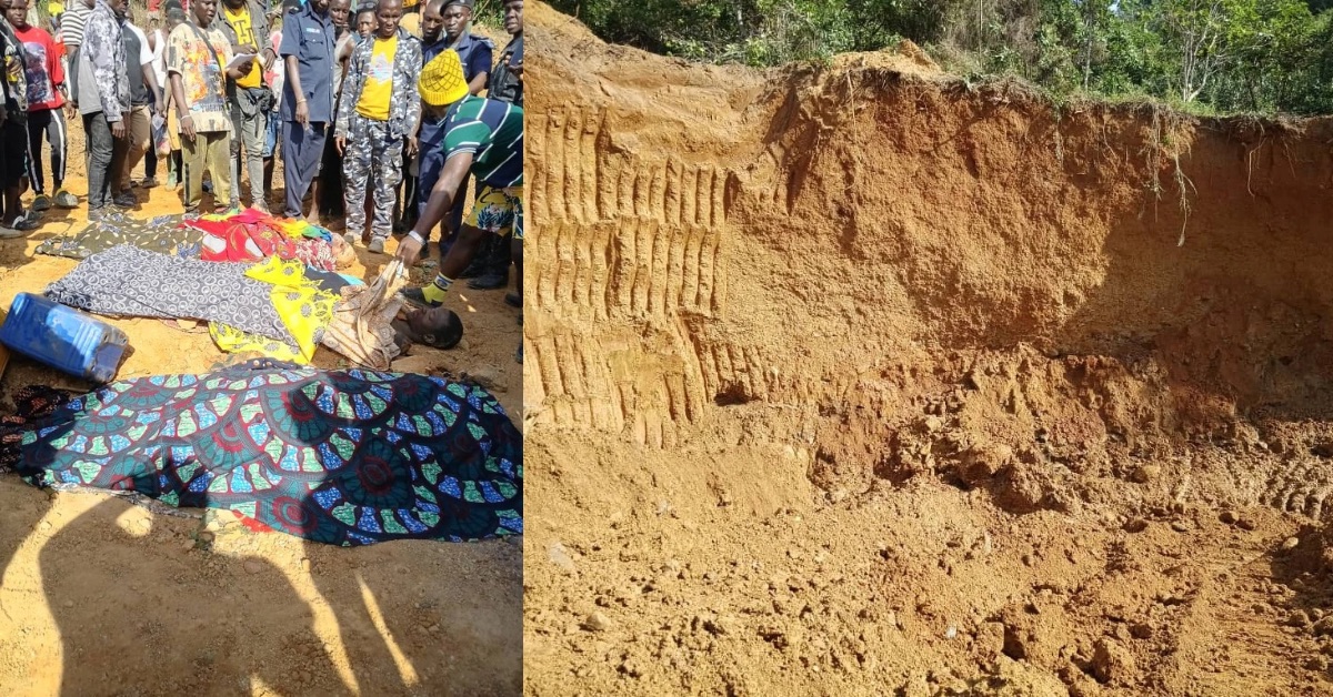 Four Killed, Three Severely Injured in Mining Mudslide in Kono District (See Photos)