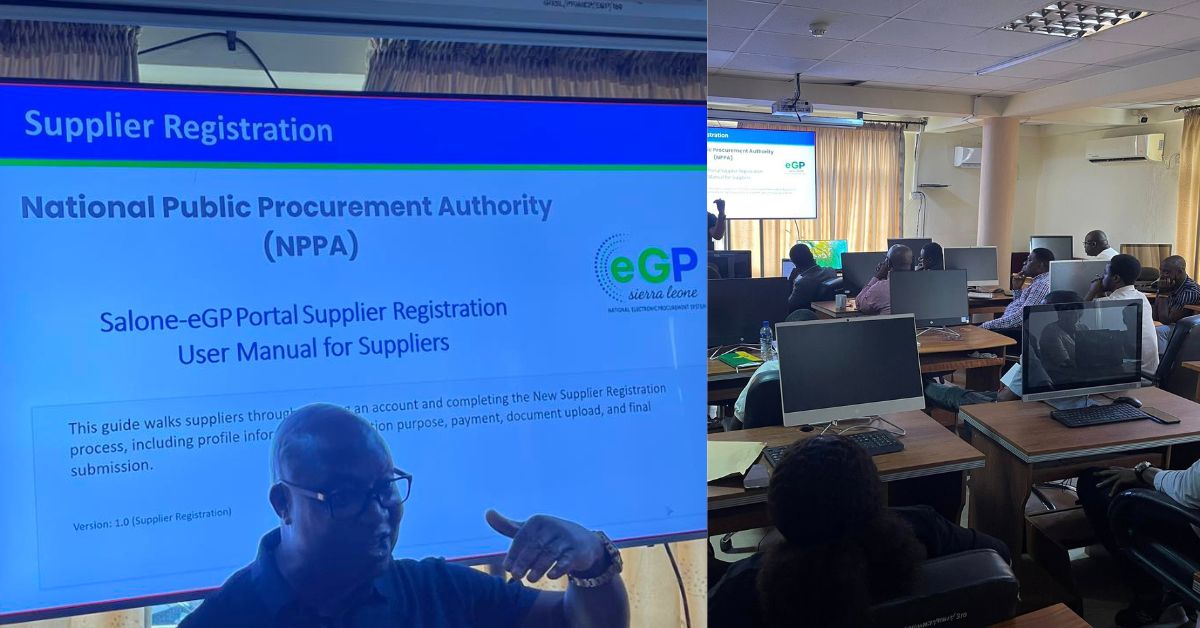 NPPA Conducts Supplier Registration Training Ahead of Full E-GP Rollout