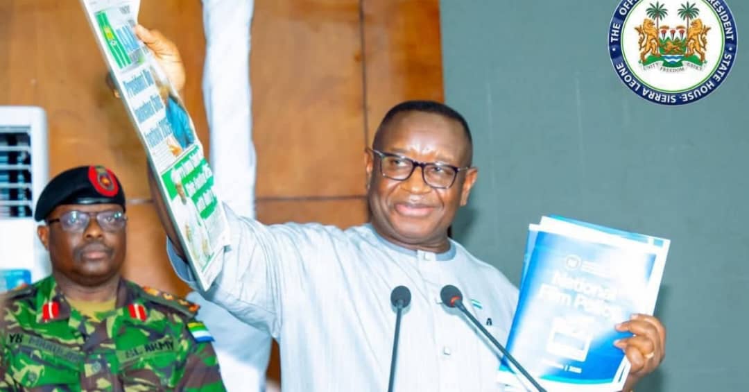 President Bio Launches New Information, National Archive And Film & Video Policy Frameworks