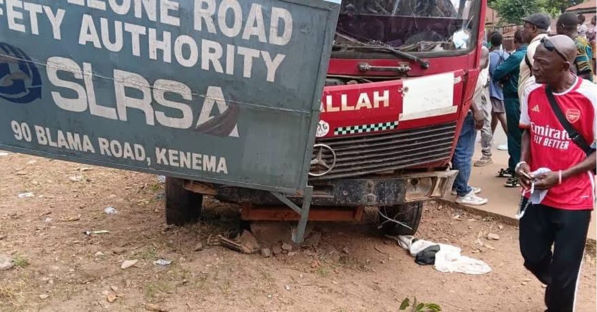 Unidentified Tipper Truck Crushes Market Woman to Death in Kenema