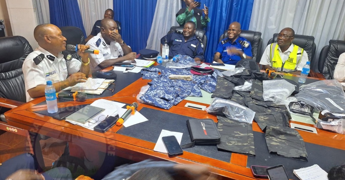 Sierra Leone Police Unveils New Uniform, Introduces Teargas Drones to Boost Public Security