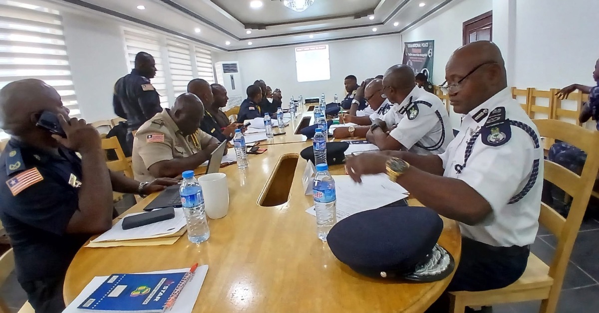 Sierra Leone and Liberia Police Lay Groundwork for Mano River Union Police Chiefs Committee