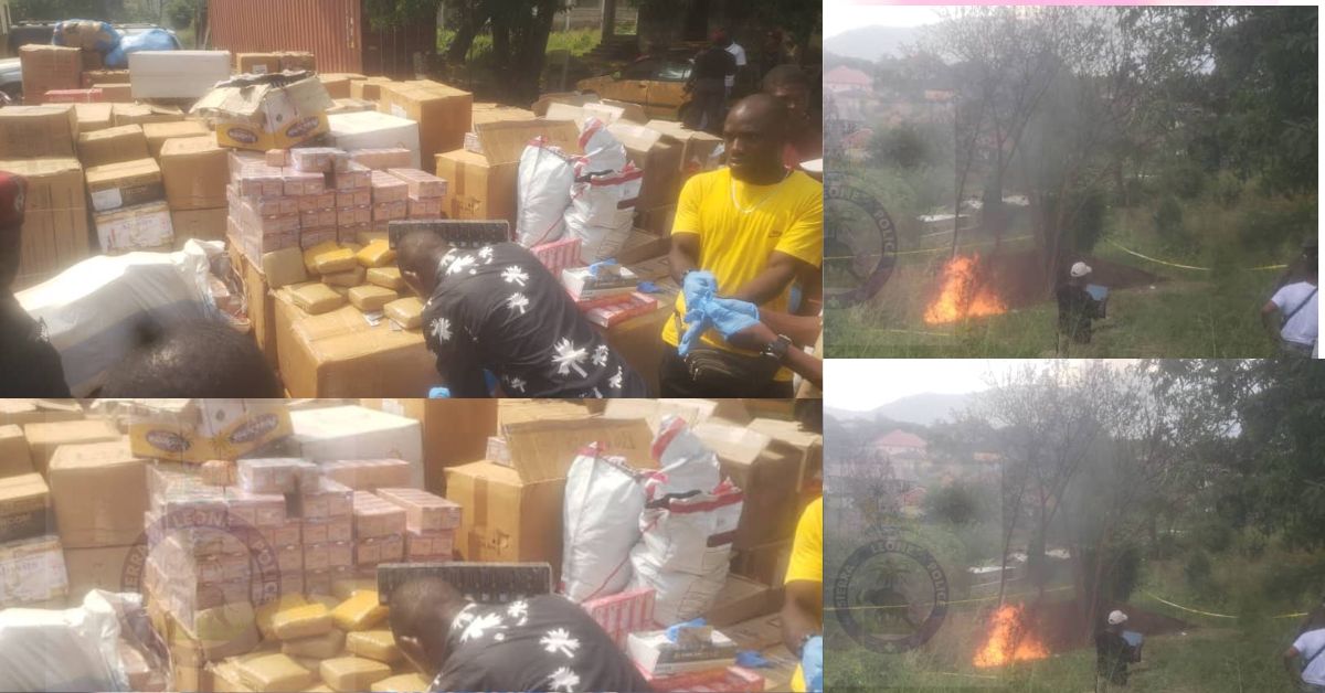 TOCU Destroys Illicit Drugs Worth Over US$1 Million