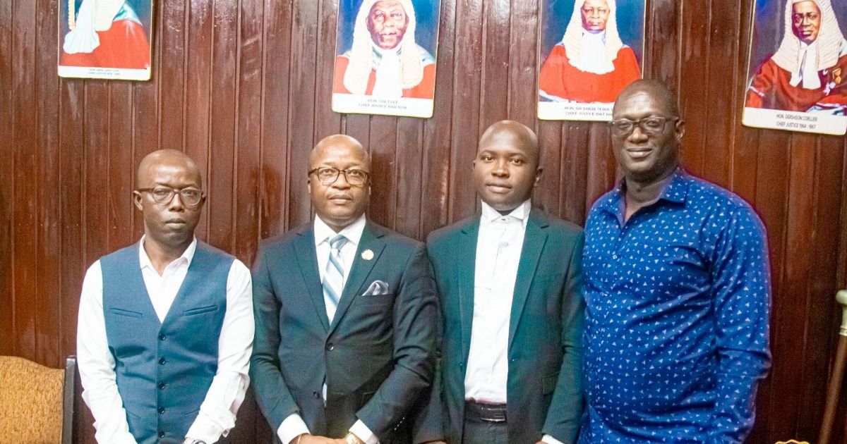 Guild of Editors Chairman Commends Chief Justice Kamanda on Judicial Reforms