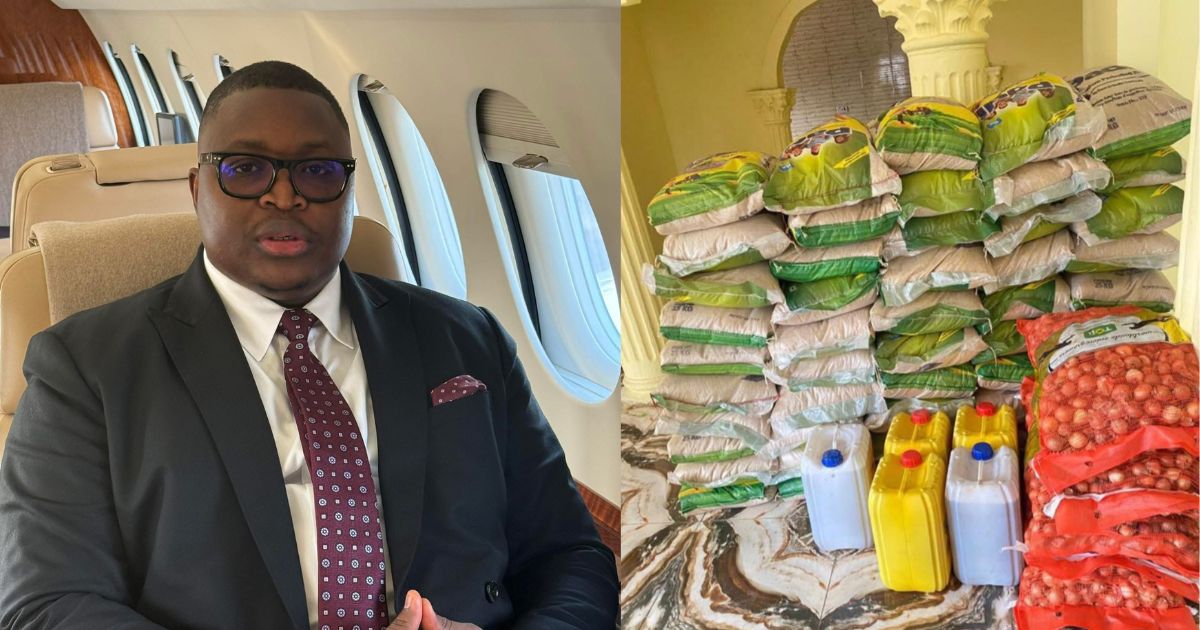 Foreign Affairs Minister Timothy Kabba Supports SLPP Members in Bombali With Food Items