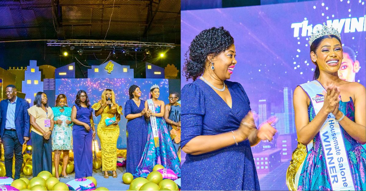 First Lady Fatima Bio Graces Housemates Salone Season 4 Finale