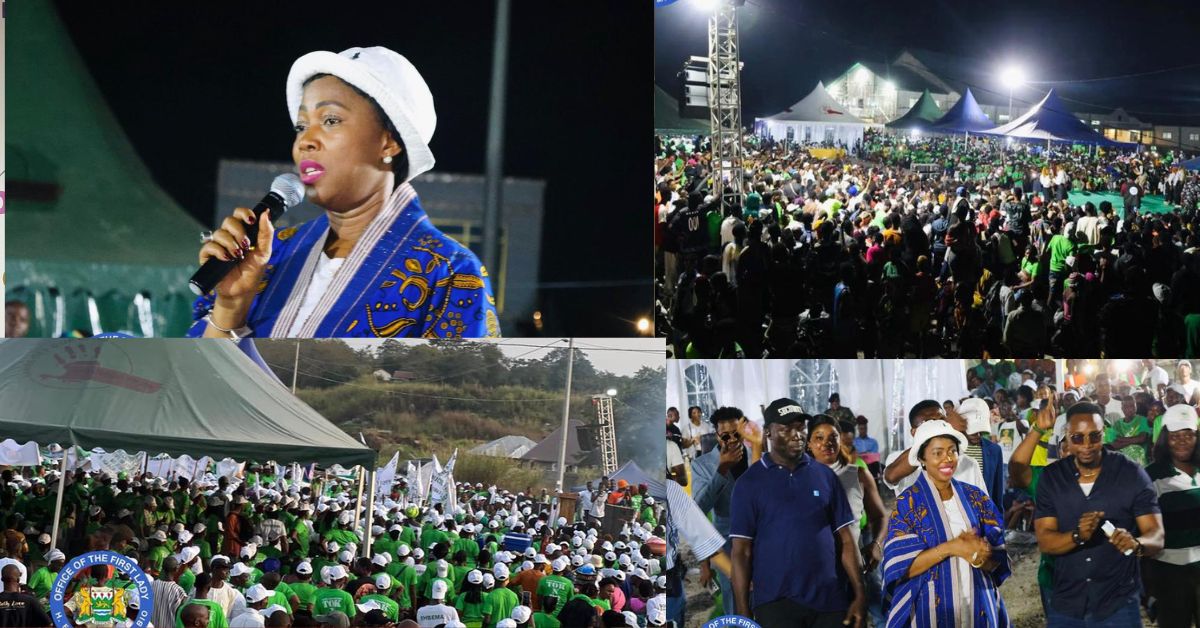 First Lady Fatima Bio Reaffirms Deep Ties to Kono at KonoFest in Koindu