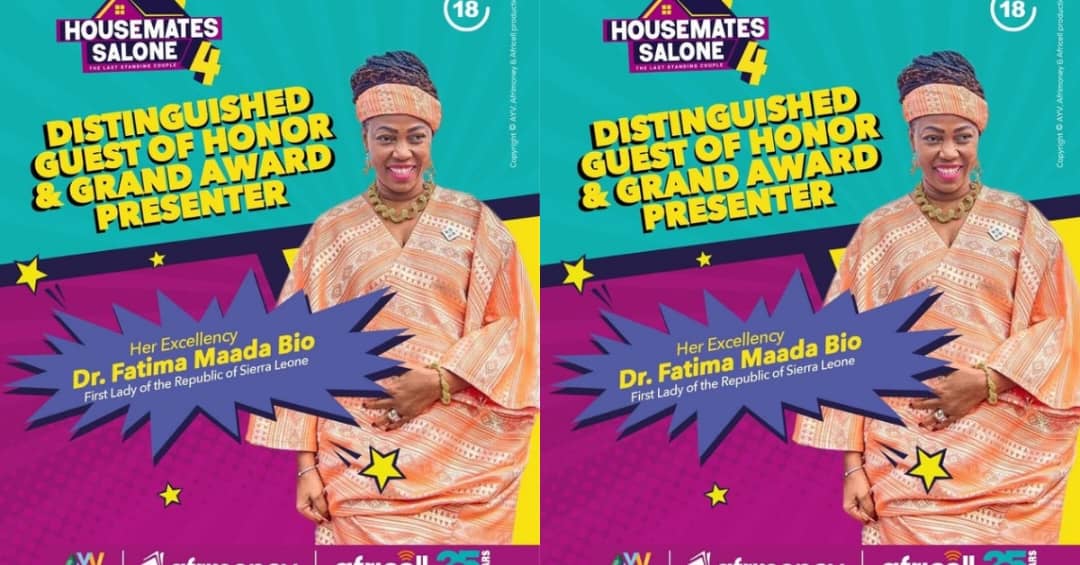 First Lady Named Guest of Honor, Grand Award Presenter for Housemates Salone Finale