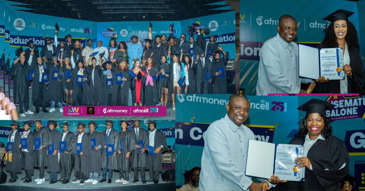 Housemates Salone: History Made as All 22 Contestants Graduate from IPAM Programme