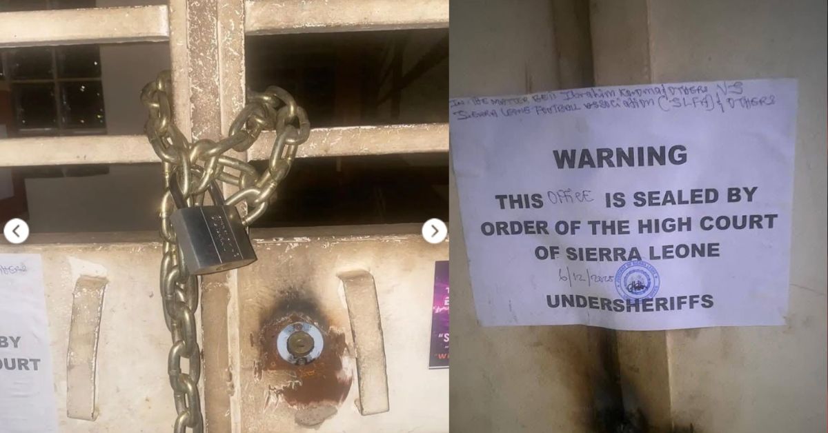 JUST IN: High Court Seals SLFA Office Over Unpaid $3M Compensation to Ex-Leone Stars Players