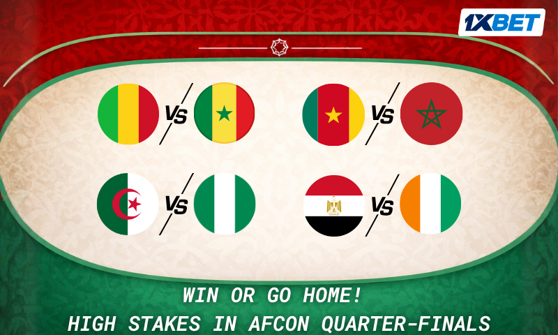 AFCON 2025: Bet on The Quarter-Final Matches!