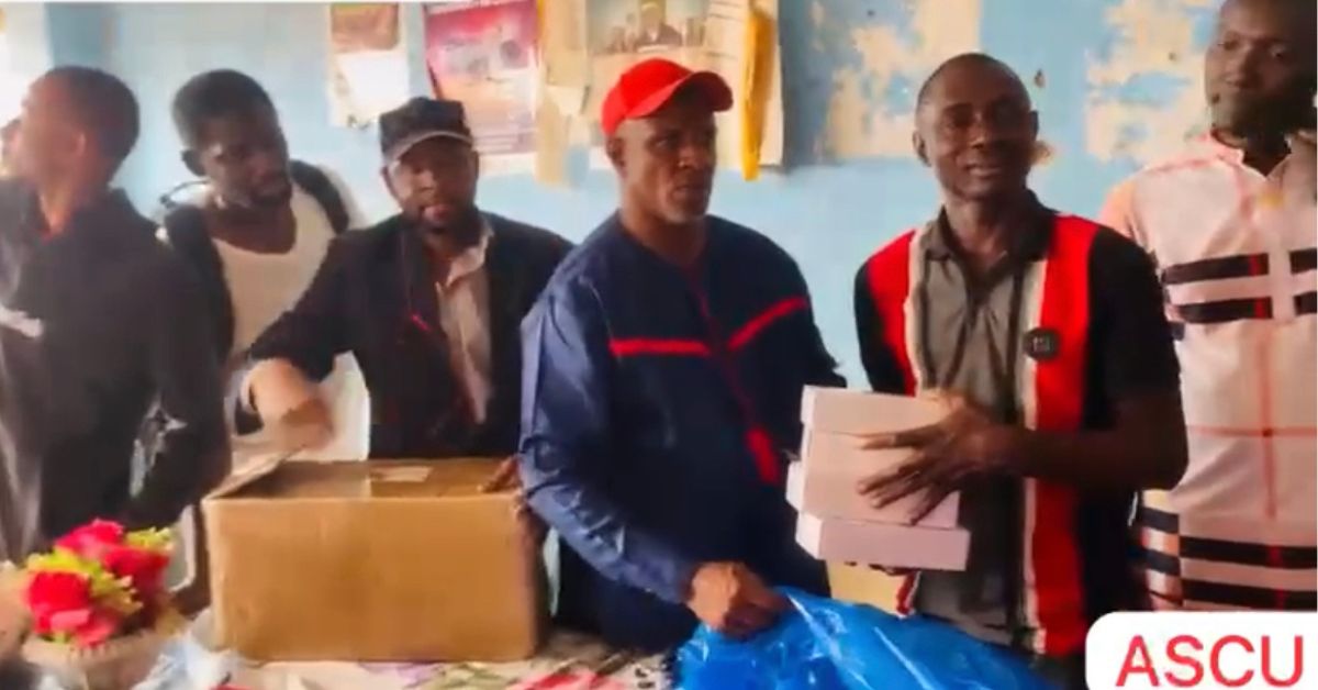 APC National Chief Whip Timbo Distributes Party ID Cards to Members in Falaba District