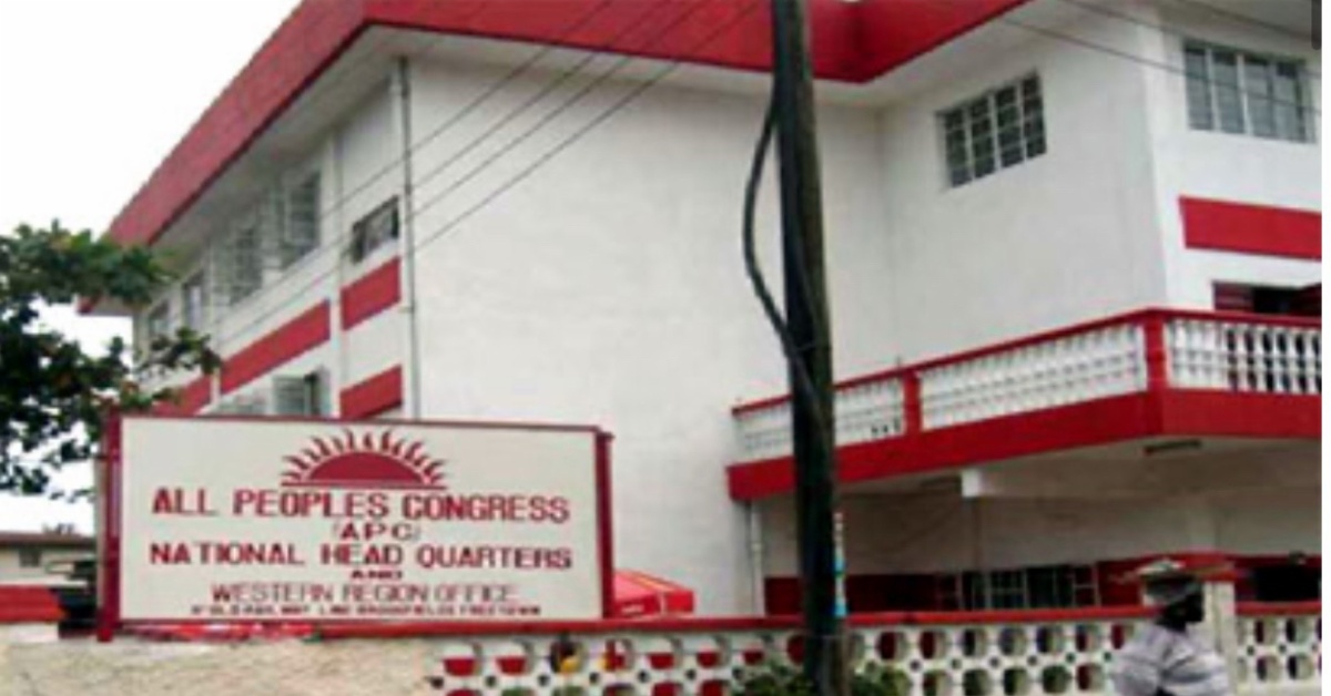 APC Sets Le100,000 Nomination Fee for 2028 Presidential Flagbearer Aspirants