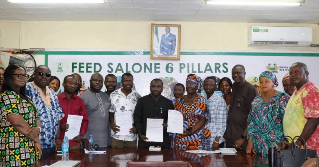 Agriculture Ministry Disburses $5.4 Million Grants to 62 Businesses Across Sierra Leone
