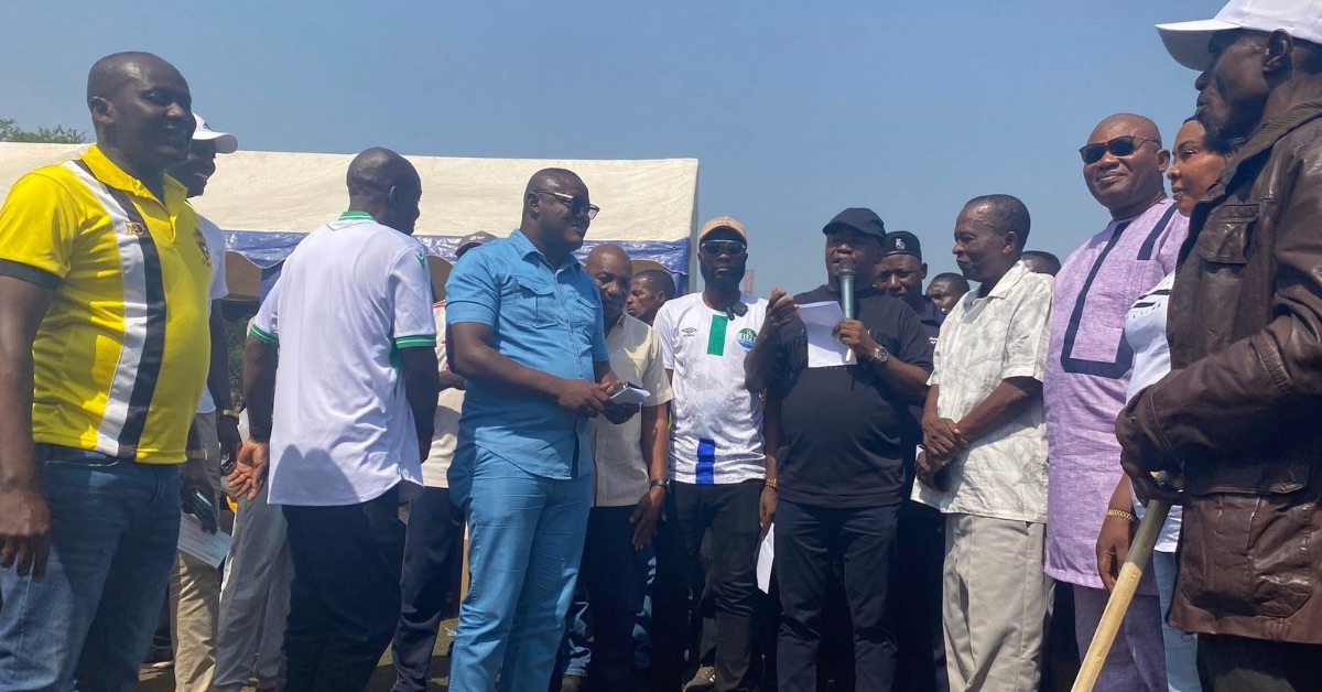 SLFA President Babadi Kamara Launches $75,000 Stadium Fence Project in Makeni