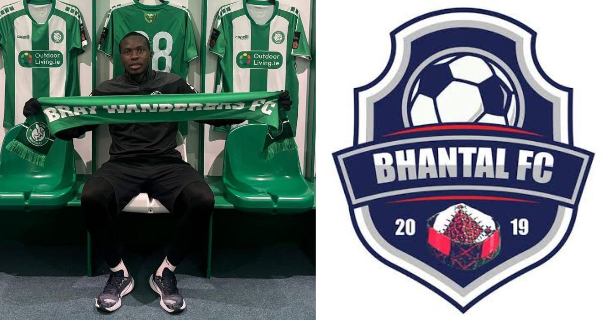 Bhantal FC’s Midfielder John Sesay Joins European Club, Bray Wanderers FC