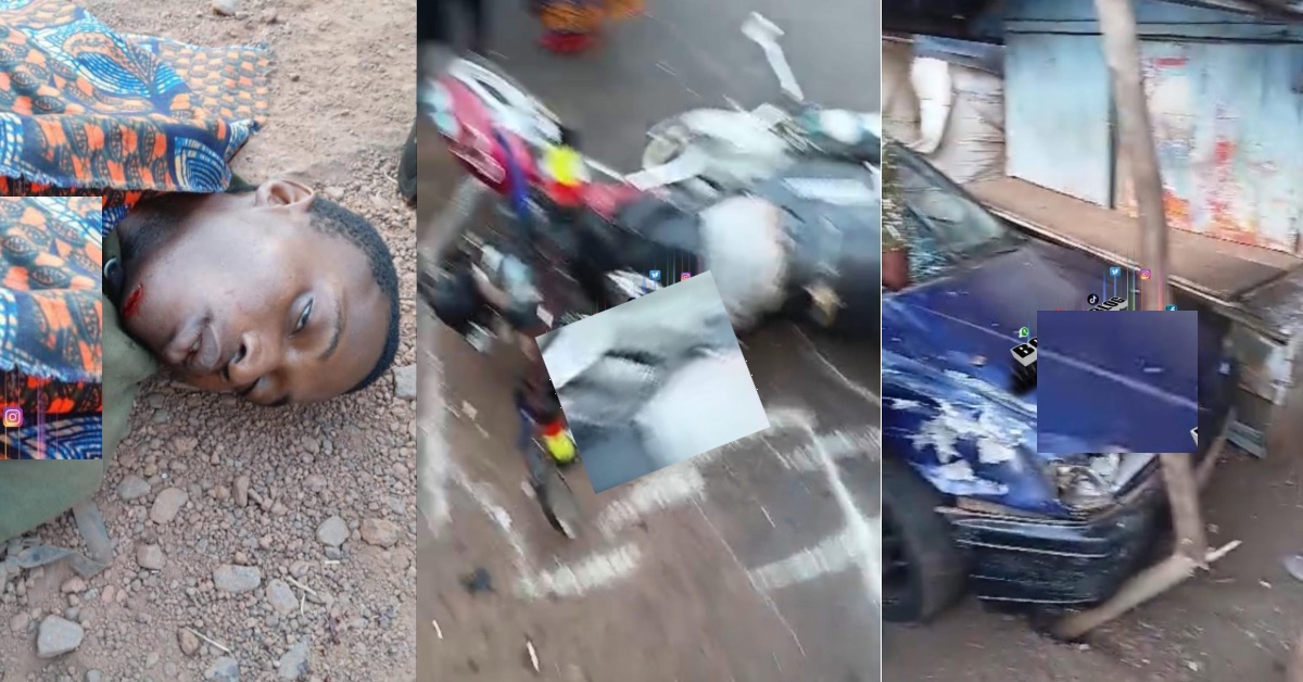 Tragic Road Crash Kills Motorbike Rider Instantly on Tombo Highway