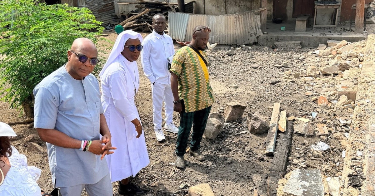 Education Minister Sackey Vows to Rebuild Burnt Boarding Home at Koidu Girls School in Kono