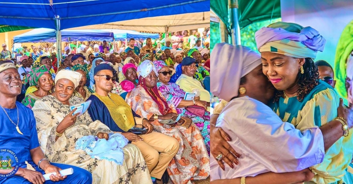 First Lady Fatima Bio Hails Historic Rise of Woman Chiefdom Speaker in Moyamba