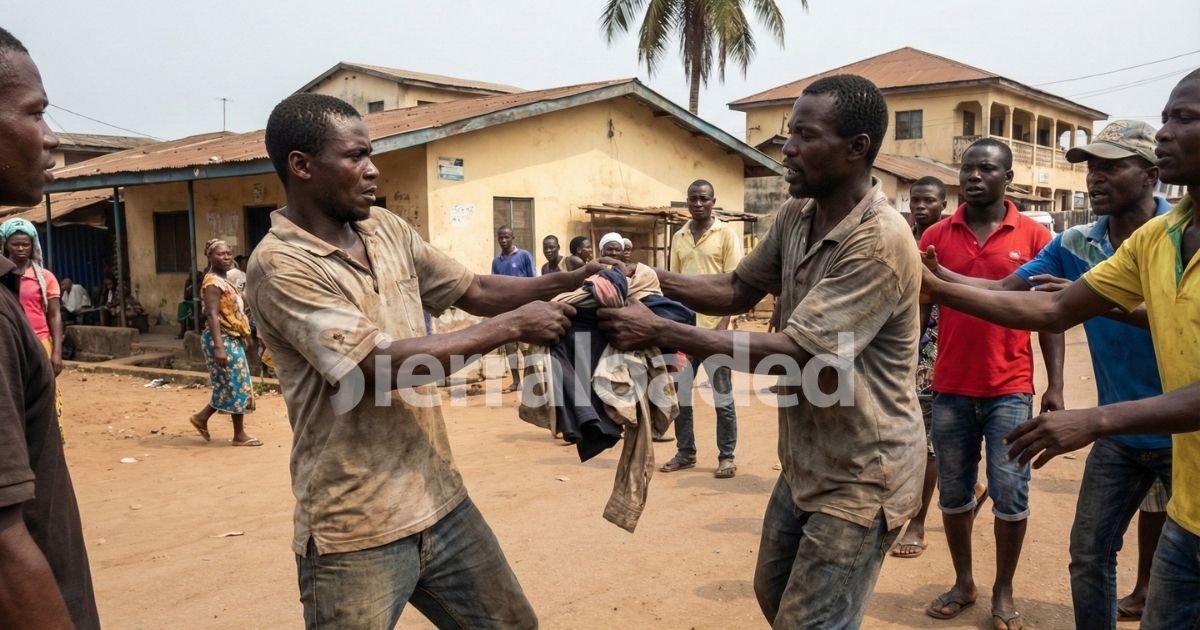 Two Men Sent to Prison After Violent Fight Over Clothes in Freetown