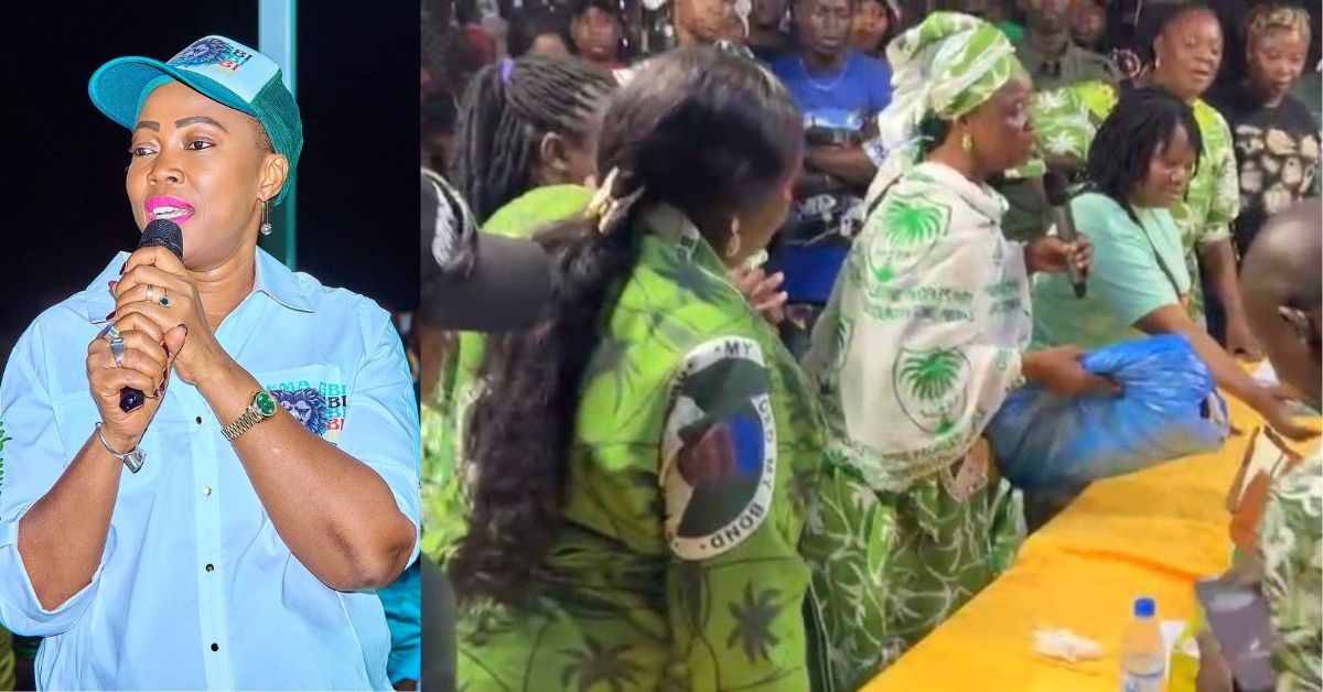 First Lady Fatima Bio Launches New SLPP Women’s Council Executive in Kenema District