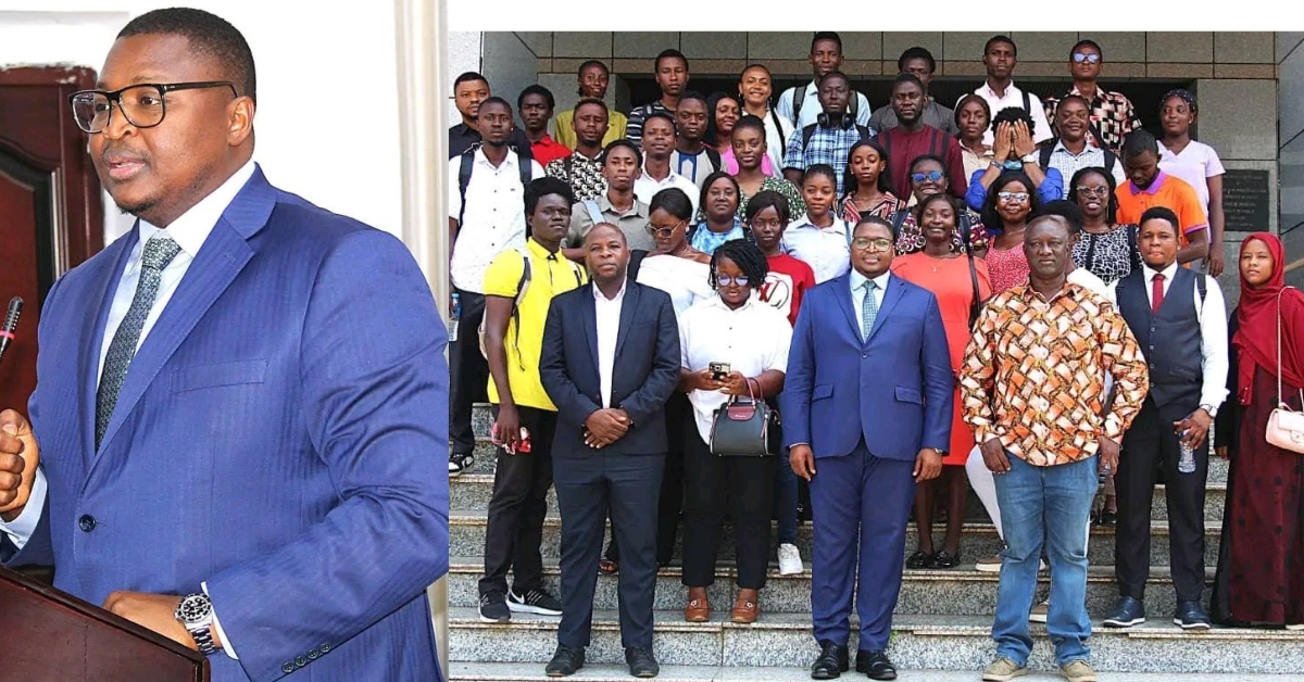 Foreign Minister Kabba Engages and Inspires Final Year FBC Mass Communication Students