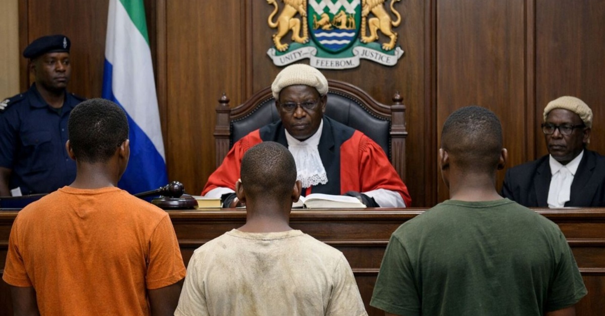 Three to Face High Court Trial Over Murder and Housebreaking in Kenema