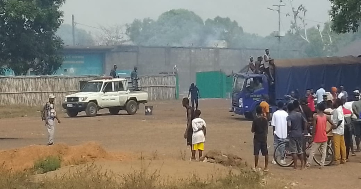 JUST IN: Alleged Jailbreak at Port Loko Prison, Security on High Alert