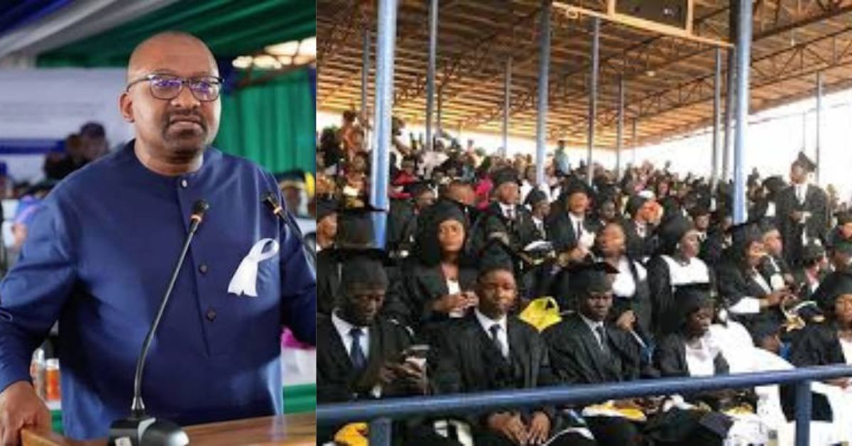 VP Juldeh Jalloh Promises Ultra-Modern Digital Lab at Eastern Technical University During Convocation Ceremony