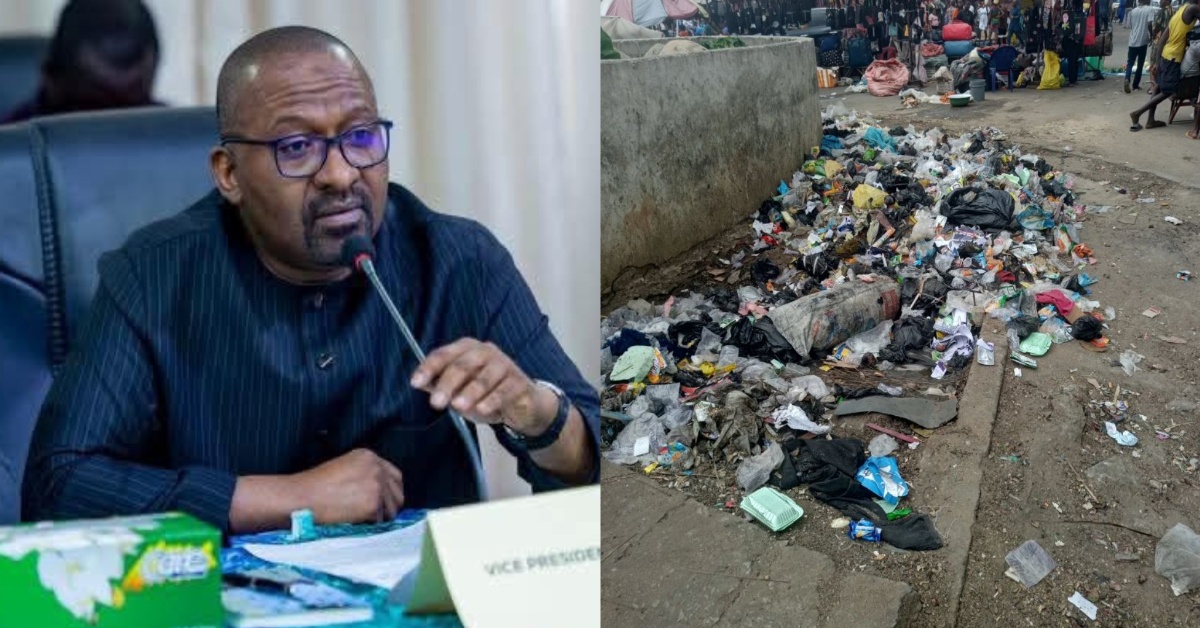 VP Juldeh Jalloh Warns Against Indiscriminate Waste Dumping in Freetown