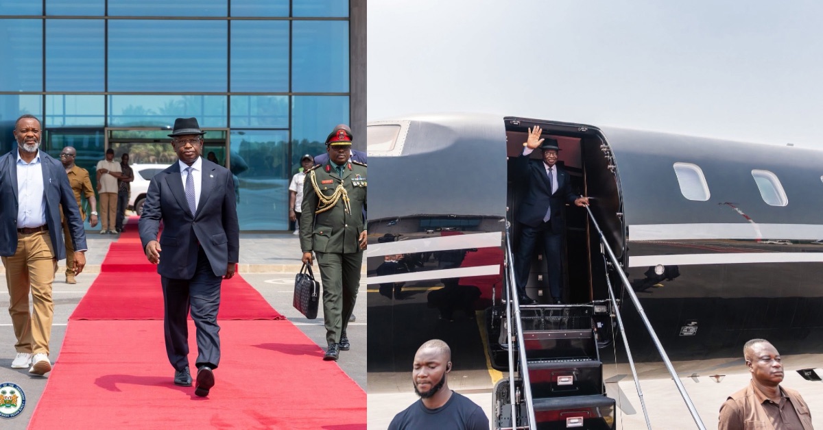 President Bio Departs for Ghana to Attend High-Level Regional Security Conference