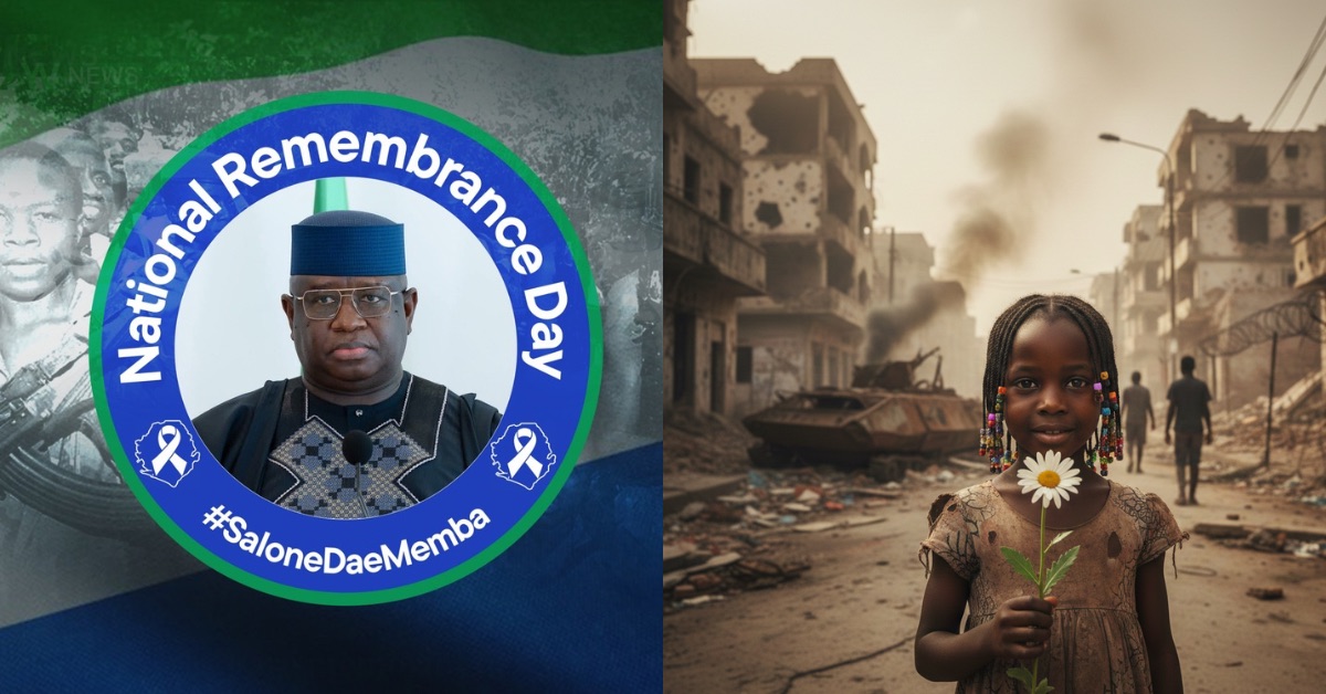 Sierra Leone Observe First-Ever Remembrance Day in Landmark Government Initiative for National Healing