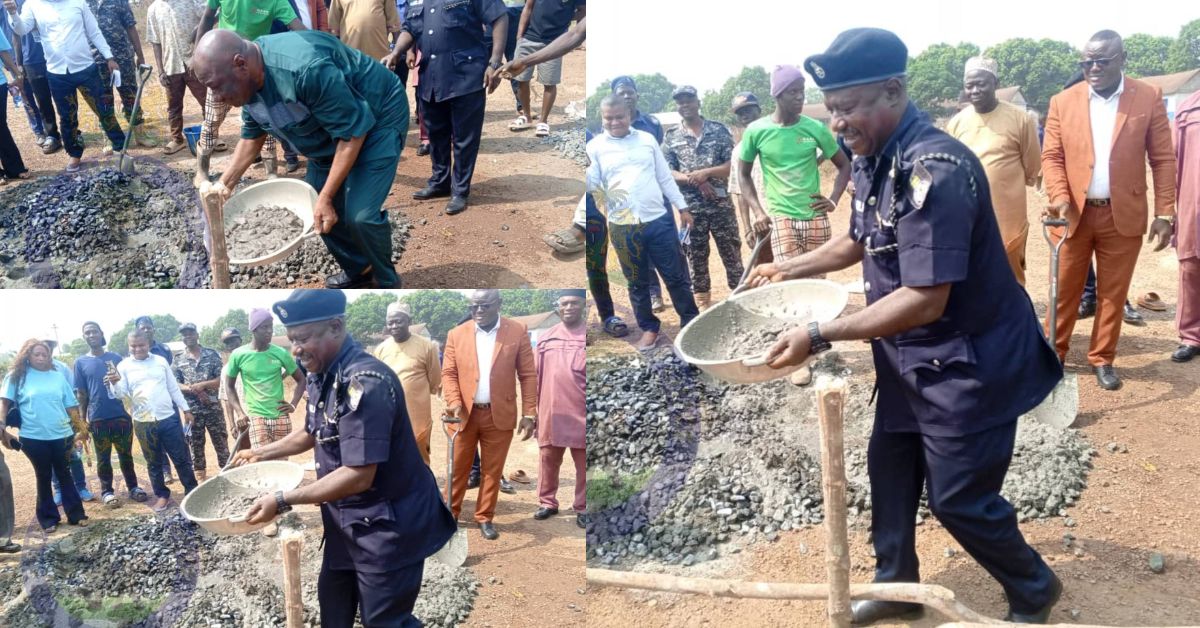Resident Minister Turns Sod for Construction of New Police Headquarters in Port Loko