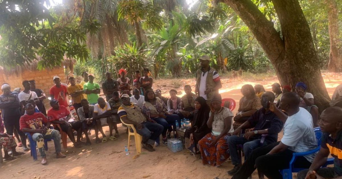 NDMA Conducts Rapid Assessment After Fire Destroys 17 Houses in Moyamba District