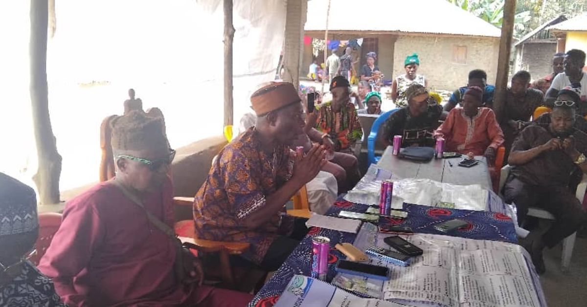 PC Masakma Madibie II Ends Sensitisations on Census, Health, and Education in Kafe Chiefdom