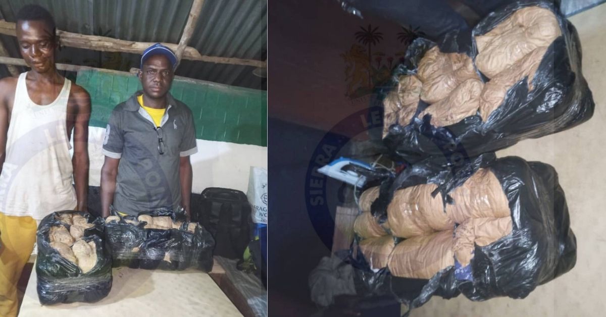 Police Intercept Two Suspects with 12 Parcels of Drug at Mile 38 Checkpoint