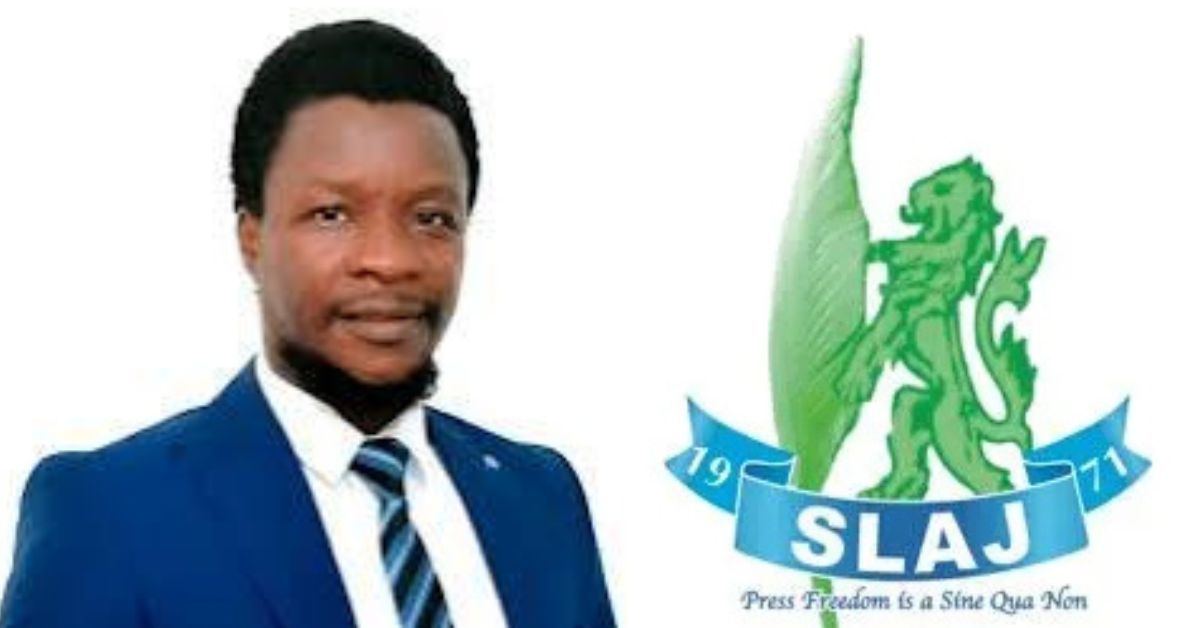 SLAJ President Kamara Reaffirms Press Freedom Advocacy, Journalist Welfare in New Year Address