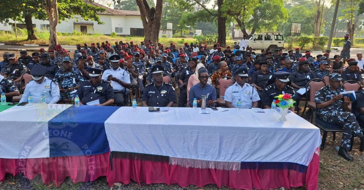 Sierra Leone Police Honour Fallen Officers at Interfaith Memorial Service
