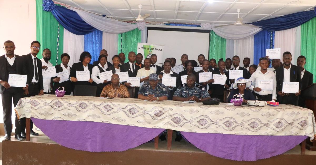 Police Concludes Five-Day Induction Training to Boost Investigators’ Capacity