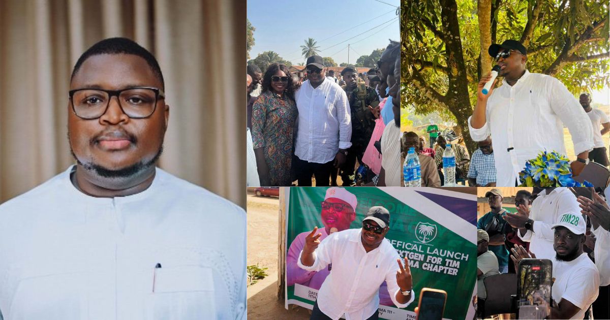 Foreign Minister Timothy Kabba Launches ‘NextGen for TIM’ Support Group in Kenema