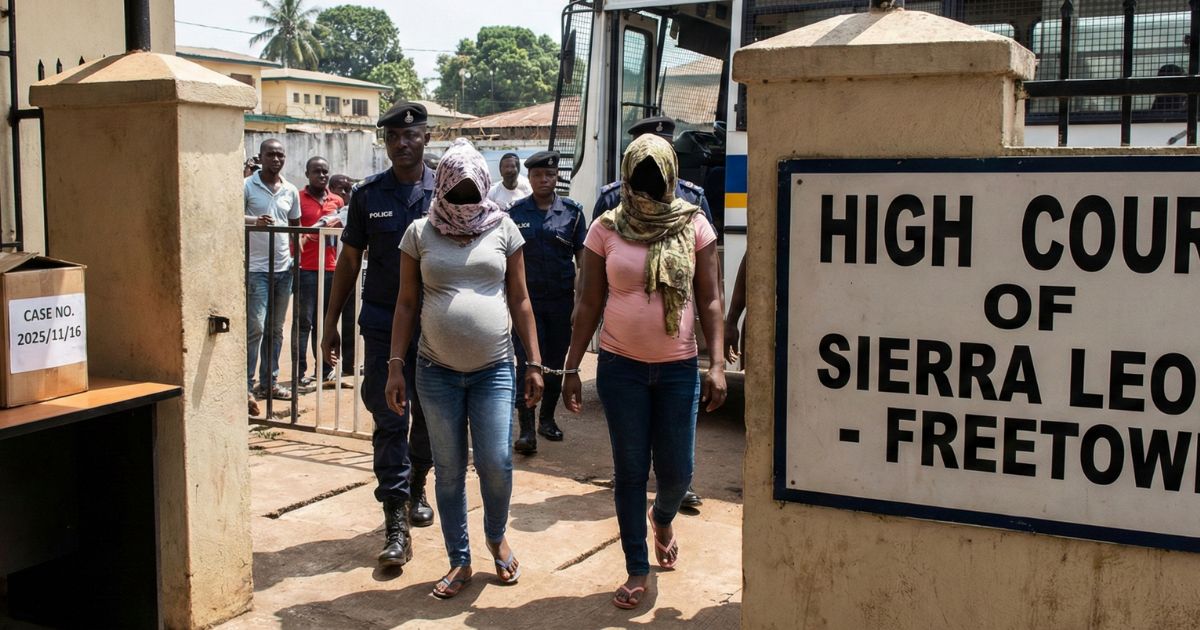Two Liberian Women Sentenced to 35 Years Each for Drug Trafficking in Sierra Leone