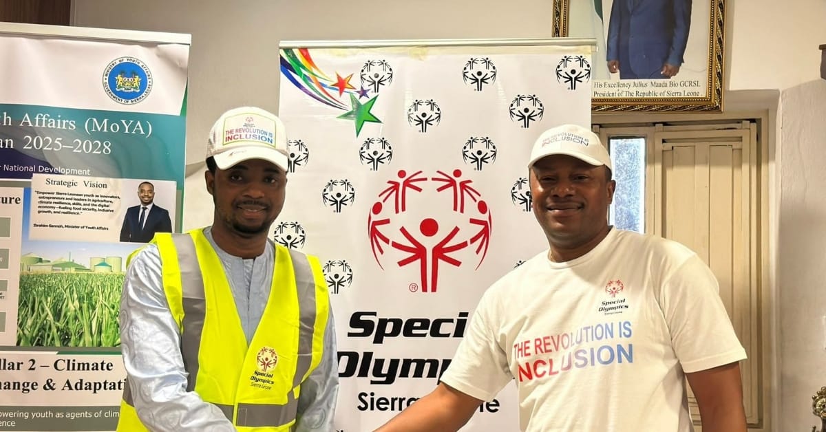 Youth Ministry and Special Olympics Sign MoU to Promote Inclusive Youth Development in Sierra Leone