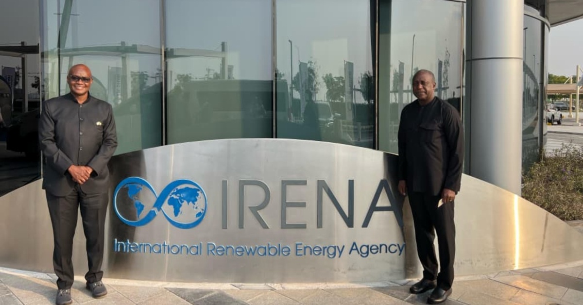 Kandeh Yumkella Arrives in Abu Dhabi for 16th IRENA General Assembly