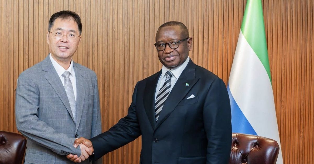 President Bio Receives Letter of Credence From New Chinese Ambassador