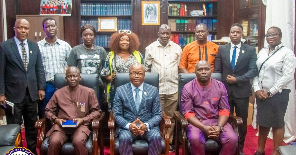 Chief Justice Receives Blueprints for New Judicial Complex in Waterloo