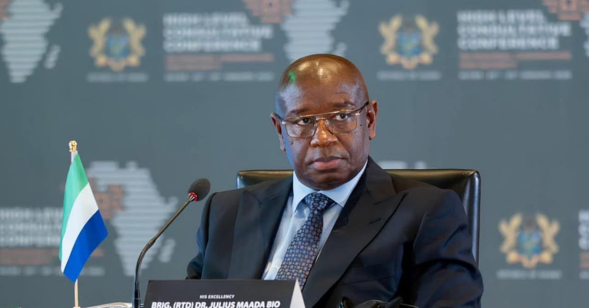 President Bio Calls for Sustained UN Support to Boost ECOWAS Security Efforts