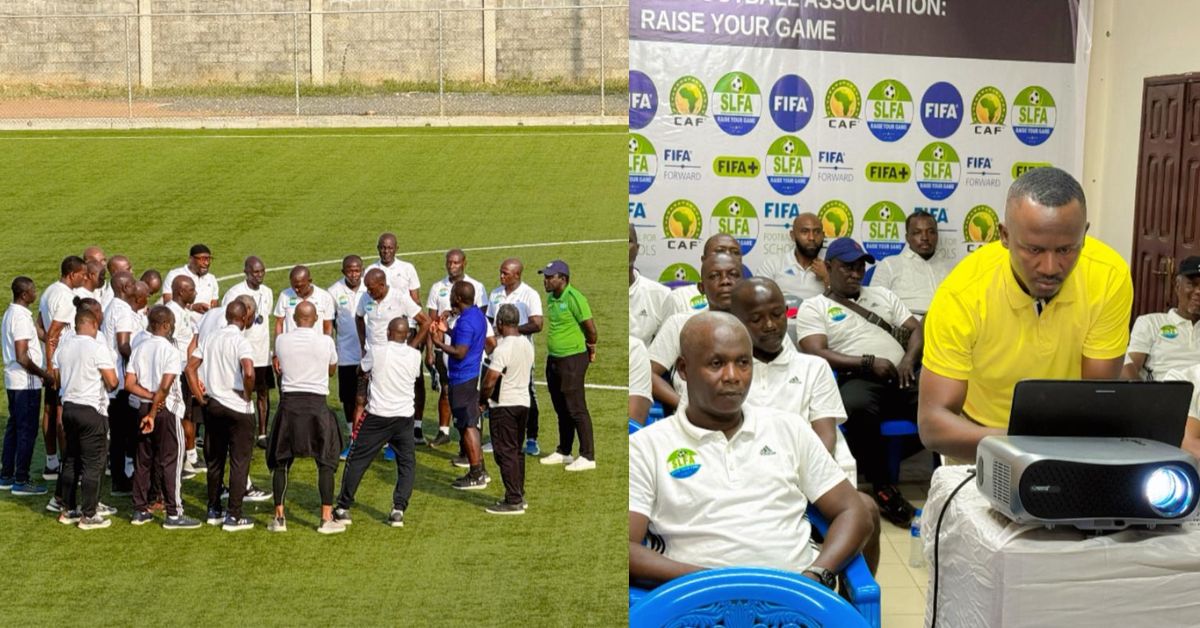 SLFA Concludes Three-Day Refresher Course for CAF License A and B Coaches
