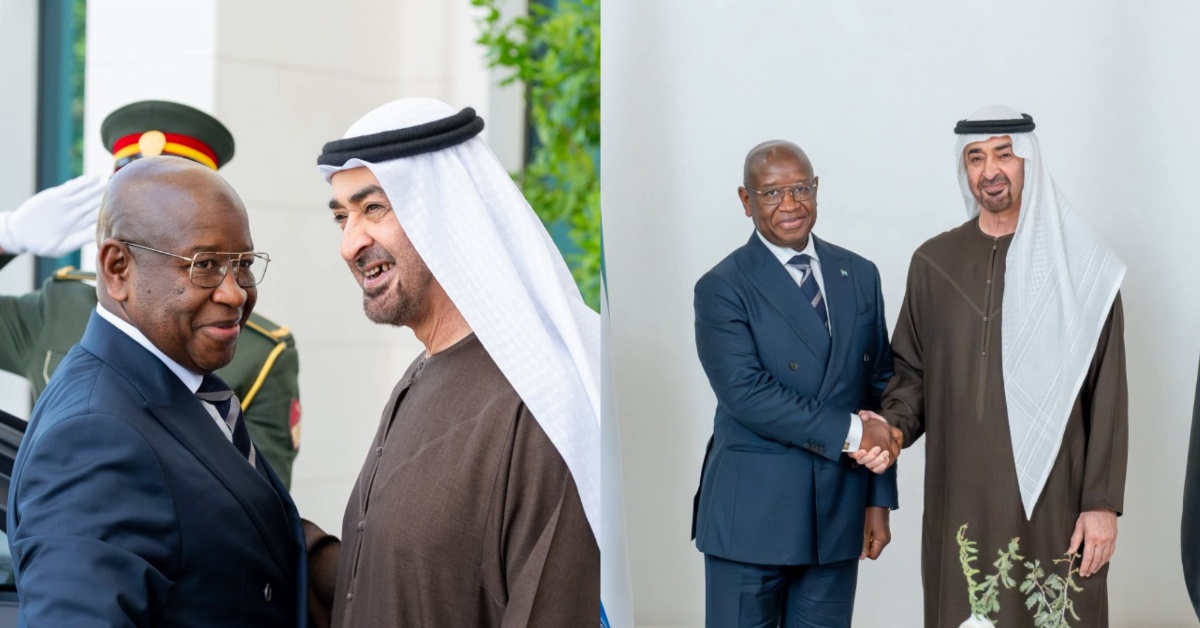 President Bio, UAE Leader Hold Talks at World Governments Summit, Witness CEPA Signing
