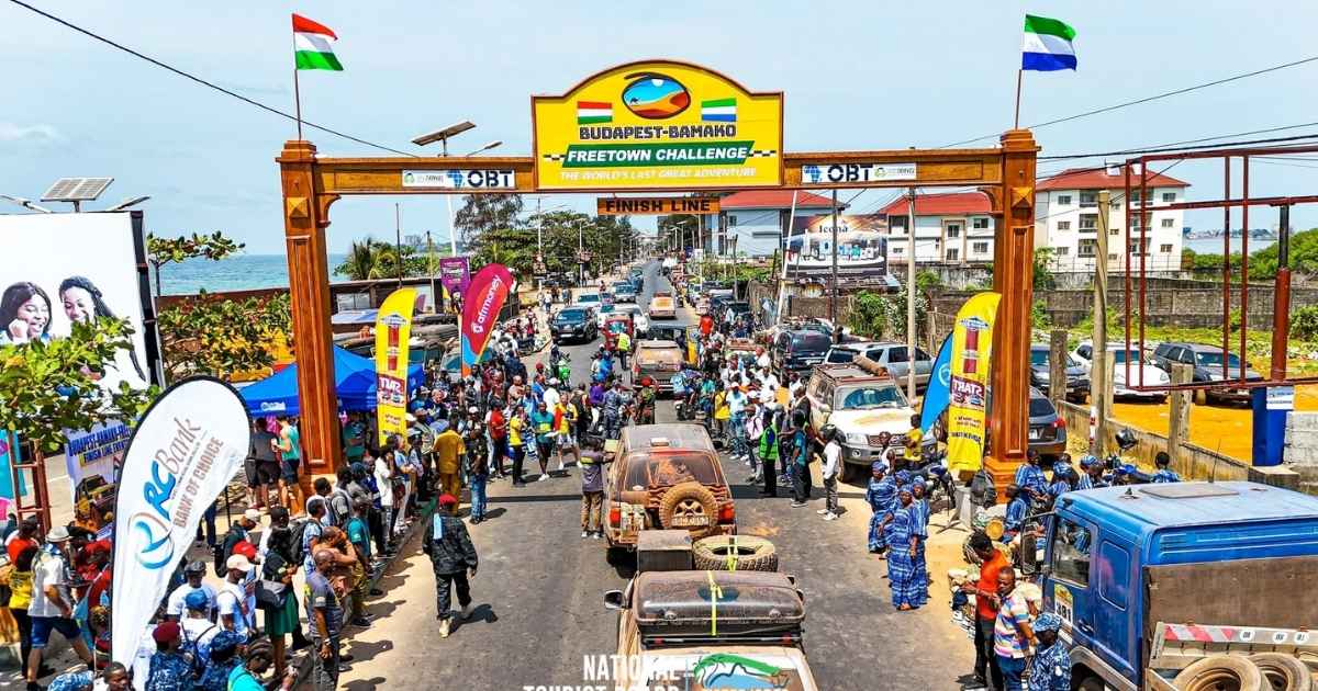 Second Batch of Budapest-Bamako Rally Participants Enters Sierra Leone Ahead of Freetown Grand Finale