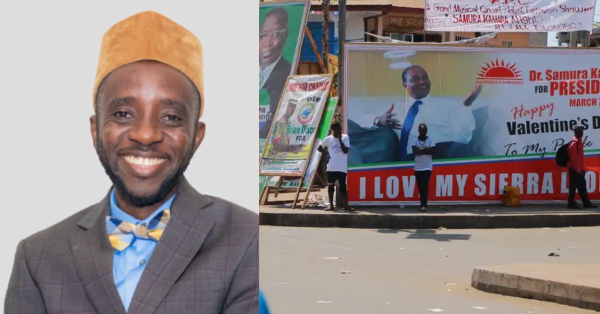 Information Minister Chernor Bah Hints at Removal of Illegal Street Banners Nationwide